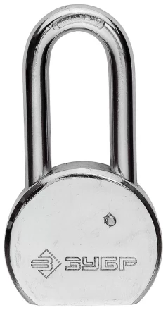 Замок навесной ЗУБР "серия 281" с закал стержнем латунный корпус, 70мм 4-37281-70 купить в Надыме