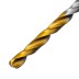 Сверло спиральное по металлу 3 x 60 мм, Р6М5, Golden Tip , 2шт. Denzel 718225 купить в Надыме