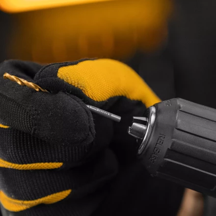 Сверло спиральное по металлу 3 x 60 мм, Р6М5, Golden Tip , 2шт. Denzel 718225 купить в Надыме