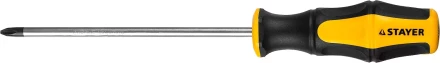 Отвертка STAYER "MASTER" "HERCULES", Сr-V, противоскользящая рукоятка, PH2x150мм 25052-2-15_z02 купить в Надыме