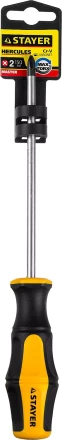 Отвертка STAYER "MASTER" "HERCULES", Сr-V, противоскользящая рукоятка, PH2x150мм 25052-2-15_z02 купить в Надыме