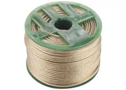 Трос металлополимерный прозрачный ПР-5.0 5,0 мм толщина катушка 50 м СИБРТЕХ 47639 купить в Надыме