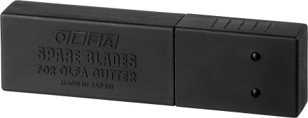 Лезвия OLFA сегментированные BLACK MAX, 9х80х0,38мм, 13 сегментов, 50шт OL-ABB-50B купить в Надыме