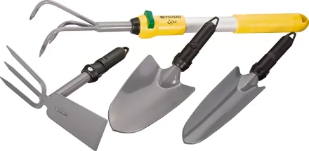 Садовый набор 5 предметов со съёмной рукояткой PALISAD-LUXE 63032 купить в Надыме