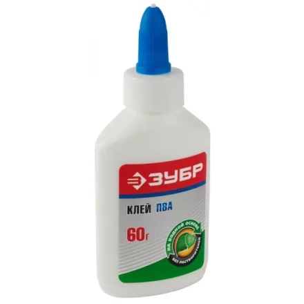 Клей ПВА ЗУБР, на блистере, 60 г 41932 купить в Надыме
