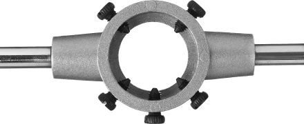 Плашкодержатель, ЗУБР Мастер 28142-38, с центровочными и прижимными винтами, 38х14мм для М12 - М14, L - 315мм 28142-38_z01 купить в Надыме