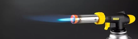 Газовая горелка "ProTerm" на баллон, STAYER "PROFESSIONAL" 55580, с пьезоподжигом, регулировка пламени, цанговое соединение, 1300С 55580 купить в Надыме