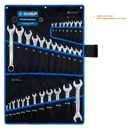 Наборы гаечных комбинированных и рожковых ключей серия ПРОФЕССИОНАЛ купить в Надыме