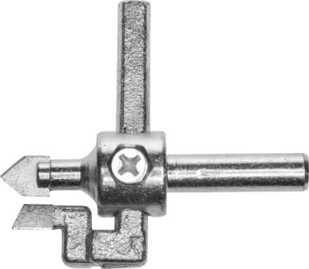 Сверло STAYER "MASTER" регулир, однорезцовое, по кафелю,"Балеринка", d=20-90мм, в блистере 3330_z01 купить в Надыме