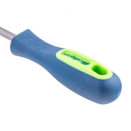 Напильник 200 мм круглый двухкомпонентная рукоятка №2 Сибртех 16127 купить в Надыме