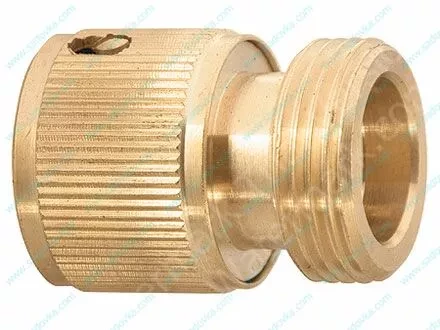 Соединитель латунный быстросъемный внешняя  резьба 3/4" посадочный D 3/4"  PALISAD 66275 купить в Надыме