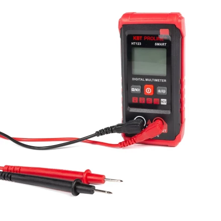 Мультиметр цифровой компактный КВТ SMART KT 123 с автоматическим выбором режимов и пределов измерений (88550) купить в Надыме