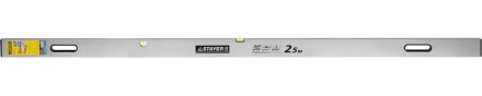 Правило-уровень с ручками GRAND, 2.5 м, STAYER Professional 10752-2.5 10752-2.5 купить в Надыме