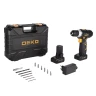 Дрель аккумуляторная DEKO GCD20DU3 SET 4, 063-4144 + набор 13 аксессуаров купить в Надыме