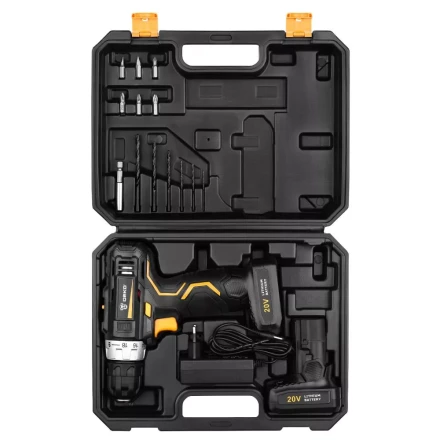 Дрель аккумуляторная DEKO GCD20DU3 SET 4, 063-4144 + набор 13 аксессуаров купить в Надыме