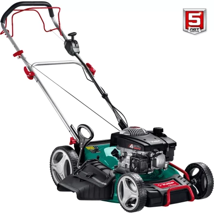 ЗУБР 510 мм, 6.5 л.с., бензиновая самоходная газонокосилка (ГБС-510) купить в Надыме