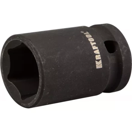 Торцовая головка KRAFTOOL "INDUSTRIE QUALITAT" ударная (1/2"), FLANK, Cr-Mo, фосфатированная, 15 мм 27940-15 купить в Надыме