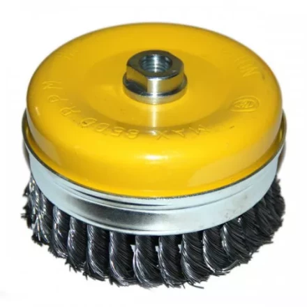 Щетка для УШМ чашечная М14/125 мм, ст.витая 1/20 51548 купить в Надыме