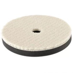 Насадка полировальная "под липучку" 180 мм короткая плетеная шерстяная нить MATRIX 75964