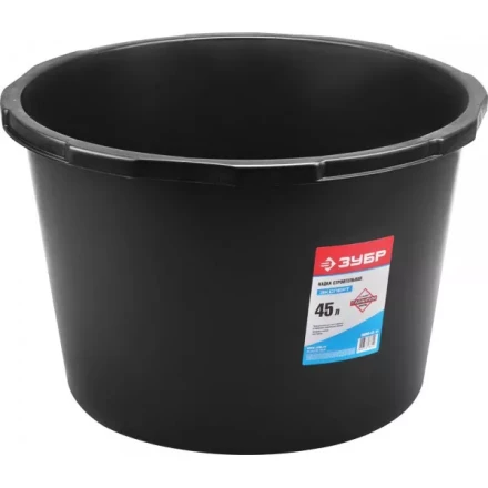 Кадка ЗУБР "ЭКСПЕРТ" строительная пластмассовая, 45л 06095-45_z03 купить в Надыме