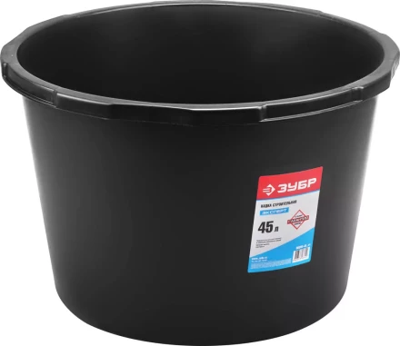 Кадка ЗУБР "ЭКСПЕРТ" строительная пластмассовая, 45л 06095-45_z03 купить в Надыме