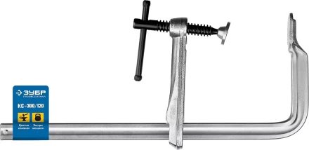 ЗУБР КС-300/120, F, 300 х 120 мм, цельнокованая струбцина F, Профессионал (32157-120-300) купить в Надыме