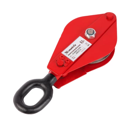 Блок монтажный с проушиной, 0,5  т Matrix 51926 купить в Надыме