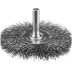 ЗУБР "ПРОФЕССИОНАЛ". Щетка дисковая для дрели, витая стальная проволока 0,3мм, 63мм 35198-063_z02 купить в Надыме