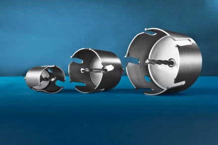 Коронка ЗУБР "ПРОФИ" "ПРОУНИВЕРСАЛ", твердосплав резцы, бетон, кирпич, керам, цв мет, гипсокарт, пласт, дерево, d=68мм 29514-68 купить в Надыме