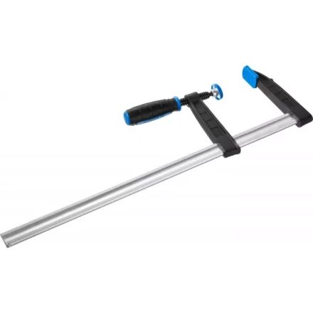 Струбцина ЗУБР "ПРОФЕССИОНАЛ", тип "F", двухкомпонентная ручка, стальная закаленная рейка, 120х500мм 32155-120-500 купить в Надыме