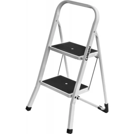 Лестница-стремянка СИБИН стальная c широкими ступенями, 2 ступени 38807-02 купить в Надыме