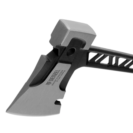 Топор цельнокованый 600 г Denzel 21499, двухкомпонентная обрезиненная рукоятка купить в Надыме