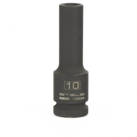 Головка ударная удлиненная шестигранная 10 мм 1/2&quot; CrMo  Stels 13934 купить в Надыме