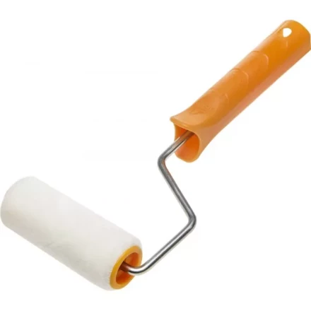 Мини-валик "VELOUR" малярный в сборе, ворс 4мм, бюгель 6мм, 15х70мм, STAYER Master 03-0501-07_z01 купить в Надыме