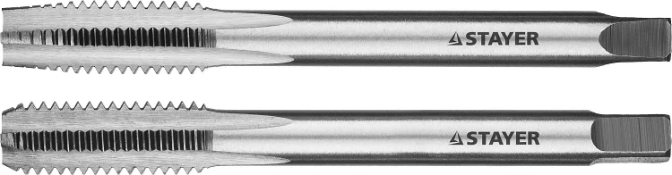 Комплект метчиков STAYER "MASTER", сталь 9ХС, М8х1,25, 2 шт 28025-08-1.25-H2 купить в Надыме