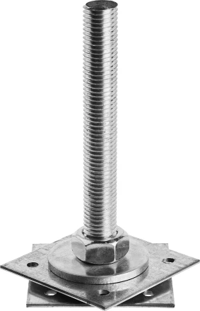 Анкер ЗУБР "МАСТЕР" регулируемый по высоте, 100х200х100мм, М24, 1шт 310265-100-24 купить в Надыме