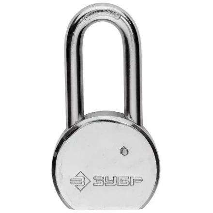 Замок навесной ЗУБР "серия 281" с закал стержнем латунный корпус, 90мм 4-37281-90 купить в Надыме