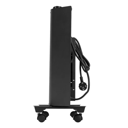 Конвектор электрический Denzel XCE-1500 B, 230 В, 1500 Вт, X-образный нагреватель черный 98128 купить в Надыме