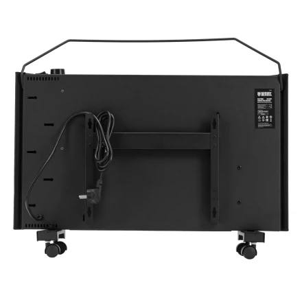 Конвектор электрический Denzel XCE-1500 B, 230 В, 1500 Вт, X-образный нагреватель черный 98128 купить в Надыме