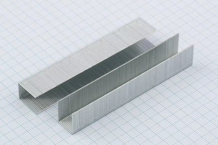 Скобы 14 мм для мебельного степлера усиленные тип 53 1000 шт GROSS 41714 купить в Надыме