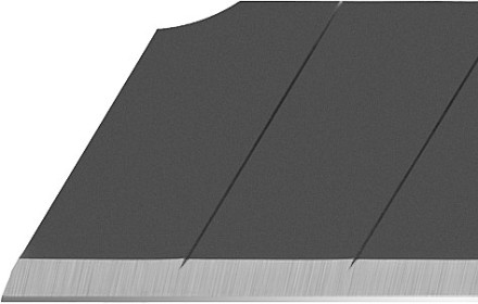 Лезвие OLFA сегментированные BLACK MAX, 9х80х0,38мм, 13 сегментов, 10шт OL-ABB-10B купить в Надыме
