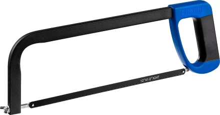 Ножовка по металлу, СИБИН 15781, металлическая рамка, проходящая сквозь рукоятку, 300 мм 15781 купить в Надыме