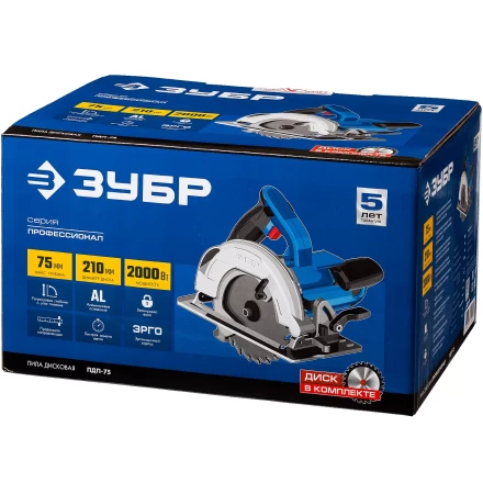 Пила циркулярная ПДП-75 серия ПРОФЕССИОНАЛ купить в Надыме