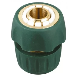 Соединитель RACO "Profi-Plus" (шланг-насадка), латунный с покрытием TPR, 3/4" 4244-55108B