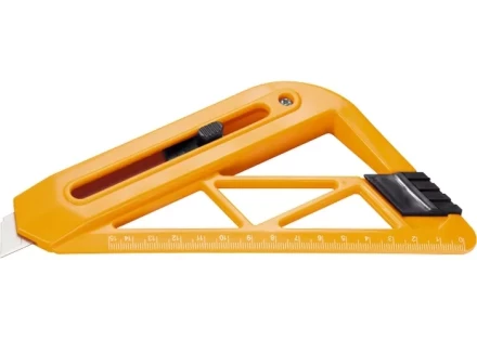 Нож с выдвижным лезвием и линейкой 18 мм SPARTA 789195 купить в Надыме