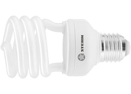 Лампа компактная люминесцентная полуспиральная 20W 2700K E27 8000ч Stern 90903 купить в Надыме