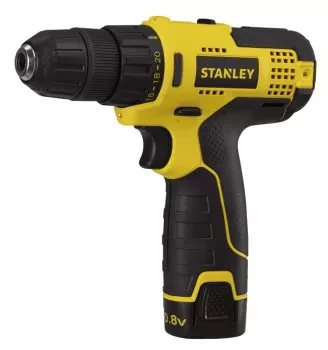 Дрель аккумуляторная Stanley STCD1081B2 в кейсе купить в Надыме