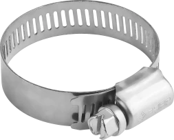 Хомуты нержавеющие с просечной лентой 127 мм пакет серия ПРОФЕССИОНАЛ