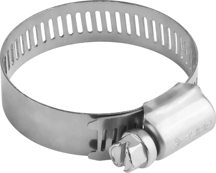 Хомуты нержавеющие с просечной лентой 127 мм пакет серия ПРОФЕССИОНАЛ купить в Надыме