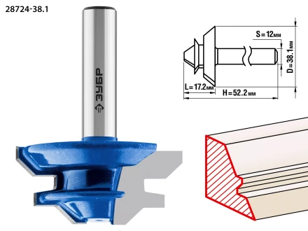 Фрезы кромочные для углового сращивания серия ПРОФЕССИОНАЛ купить в Надыме